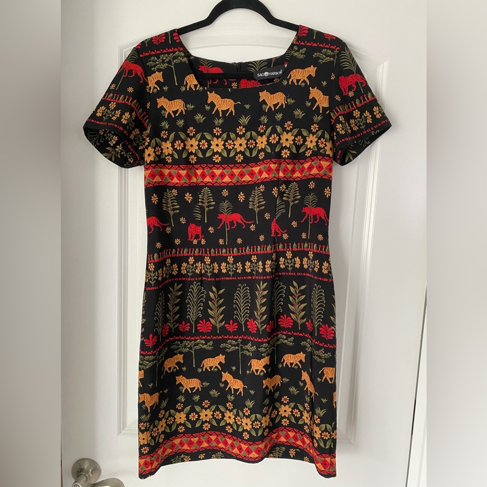 Indigenous Print Dress